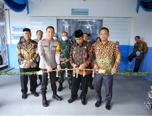 Kapolres Madiun Resmikan SPPG ke 2 dan 3 di Desa Sogo, Perkuat Program Gizi Cegah Stunting