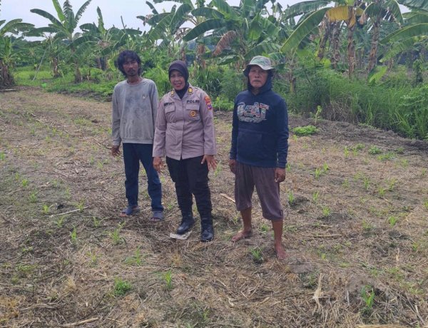 Polsek Gedangan Masifkan Pendampingan Ketahanan Pangan