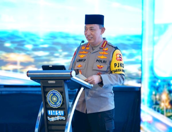 Kapolri: Mahasiswa UMSU Disiapkan Menjadi Pemimpin Indonesia Emas 2045