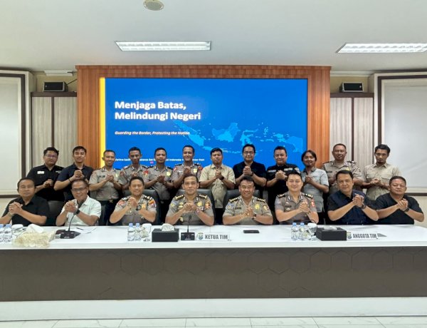 Cegah Kejahatan Transnasional, Divhubinter Polri Kunjungan Kerja ke Polresta Sidoarjo