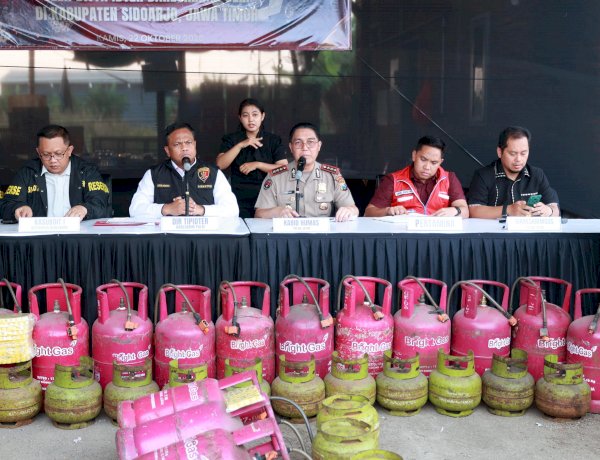 Bareskrim Ungkap Penyalahgunaan LPG Bersubsidi di Sidoarjo, Sita 1.820 Tabung dan Tetapkan Dua Tersangka