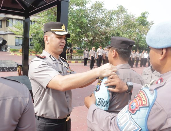 Sidoarjo Aspirasi Siswa Polisi Jogo Sekolah Digencarkan, Polresta Sidoarjo Cegah Bullying dan Kenakalan Pelajar