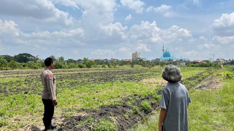 Polsek-Taman-Turunkan-Bhabinkamtibmas-Dampingi-Pelaksanaan-Ketahanan-Pangan