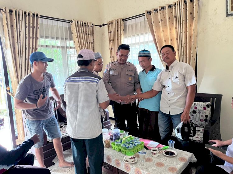 Pak Bhabin dan 3 Pilar di Jember Berhasil Mediasi Penyelesaian Masalah Batas Tanah Warga Pancakarya