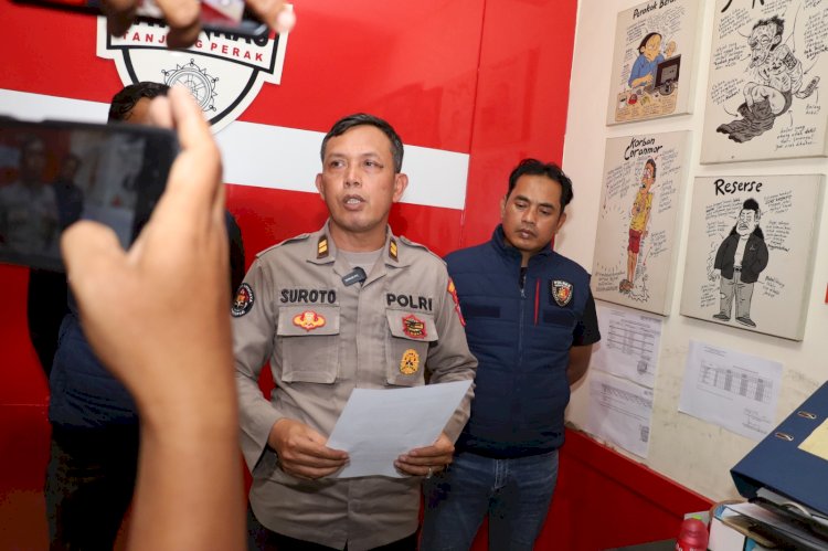 Polres Pelabuhan Tanjungperak Tetapkan 4 Remaja, Tersangka Tawuran di Jalan Kalilom Lor Surabaya