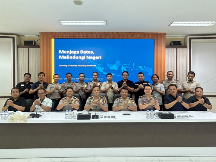 Cegah Kejahatan Transnasional, Divhubinter Polri Kunjungan Kerja ke Polresta Sidoarjo